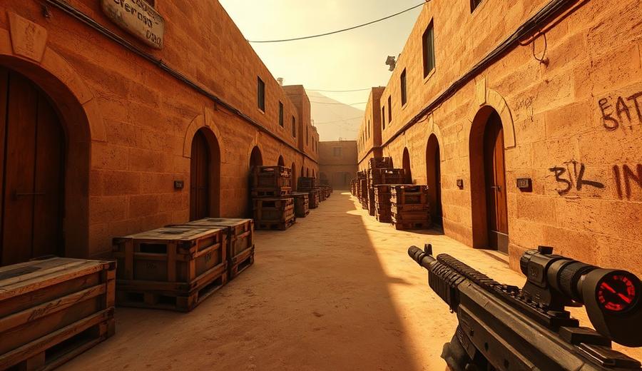 Counter-Strike themed map preview